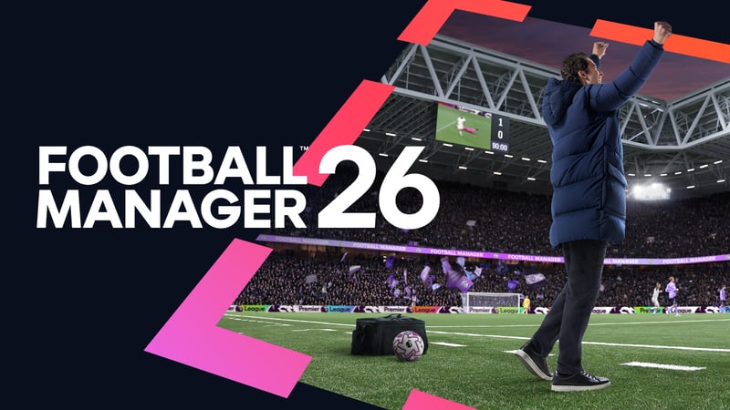 Official cover for Football Manager 26 on Unknown