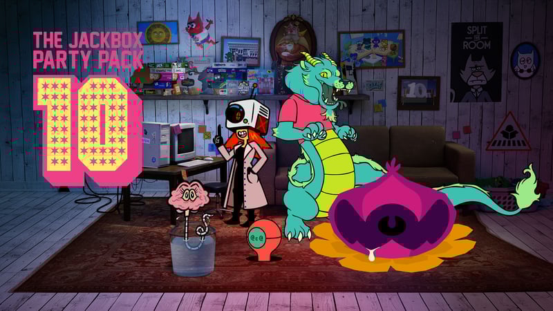 Official cover for The Jackbox Party Pack 10 on Unknown