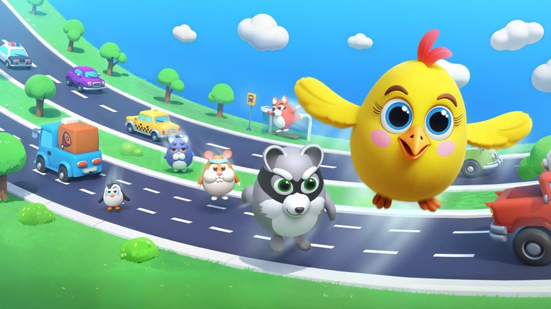 Official cover for Risky Roads on XBOX