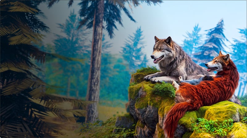 Official cover for The Alpha Wolf on PlayStation