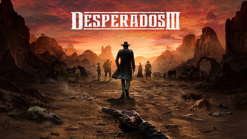 Official cover for Desperados III on Unknown