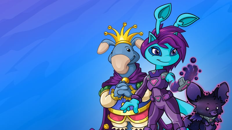 Official cover for Neopets - Mega Mini Games Collection - The Neopian Arcade Odyssey on PlayStation