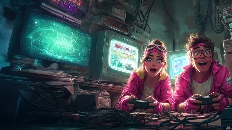 Official cover for Mad Games Tycoon 2 on PlayStation