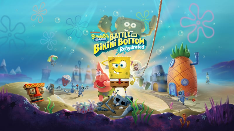 Official cover for SpongeBob SquarePants: Battle for Bikini Bottom - Rehydrated on Unknown