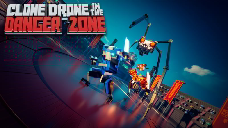 Official cover for Clone Drone in the Danger Zone on Unknown