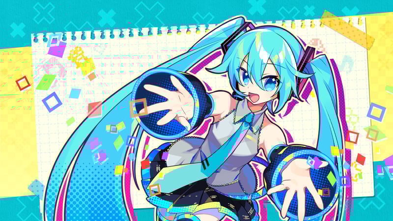 Official cover for Hatsune Miku Logic Paint S+ on PlayStation