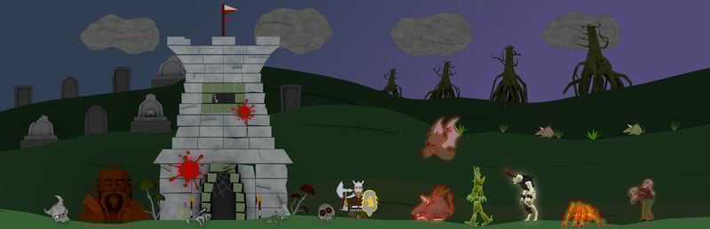 Official cover for Once upon a Dungeon on Steam