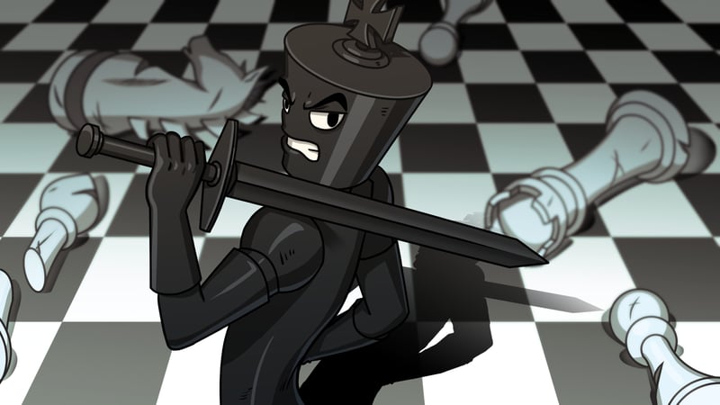 Official cover for Check and Slash on PlayStation