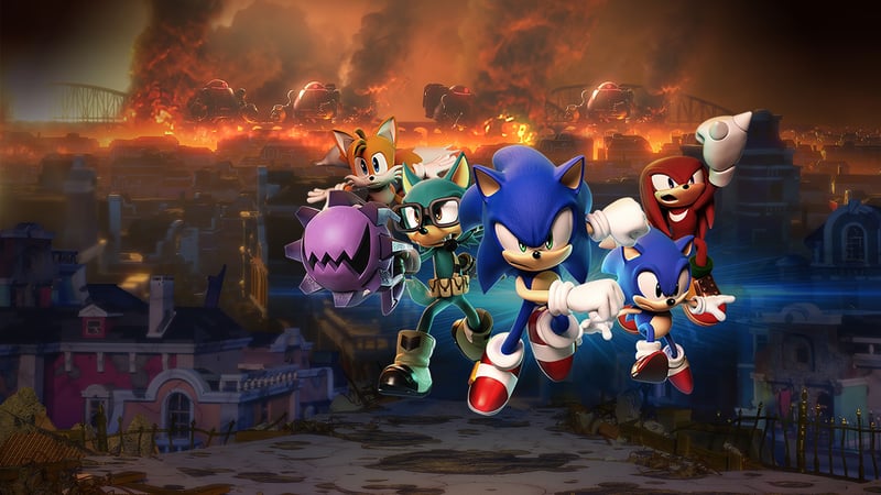 Official cover for SONIC FORCES on PlayStation
