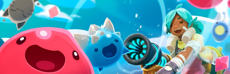 Official cover for Slime Rancher on Steam