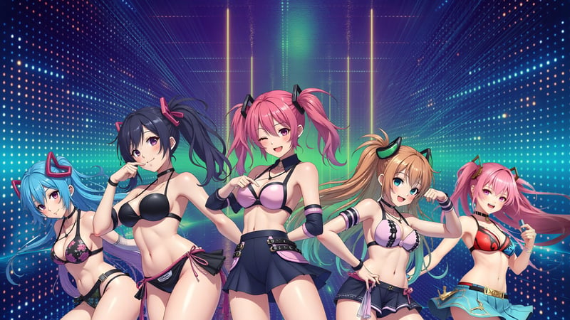 Official cover for Beauty Clicker on PlayStation