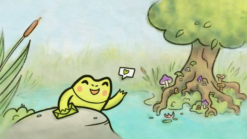 Official cover for Find My Frogs on PlayStation