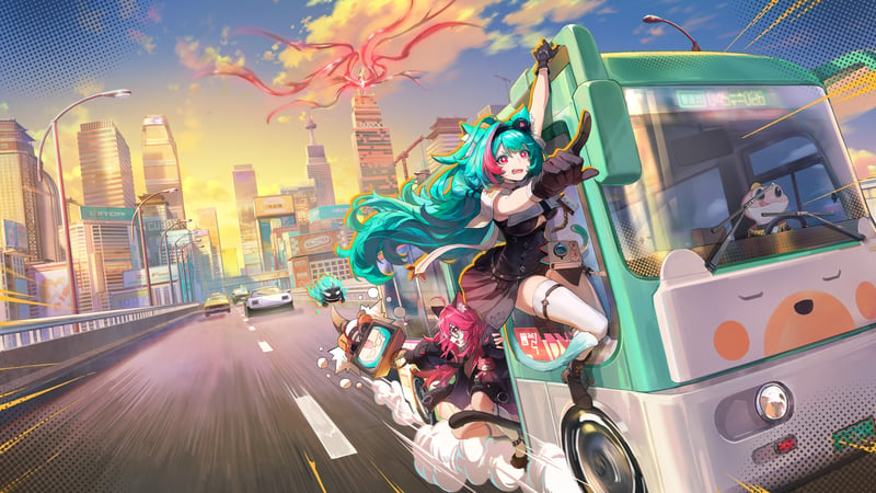 Official cover for NTE: Neverness to Everness on PlayStation