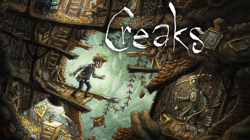 Official cover for Creaks on Unknown