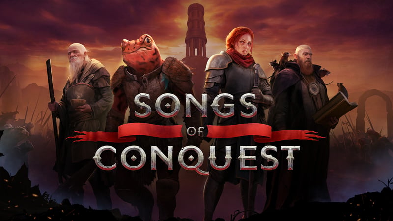 Official cover for Songs of Conquest on Unknown