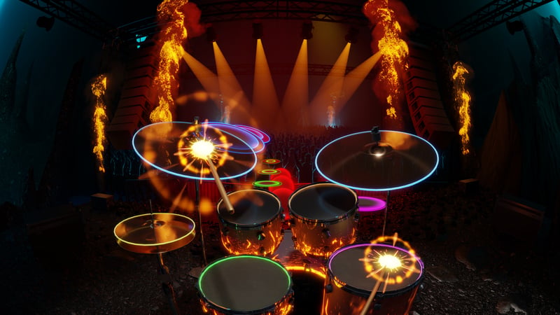 Official cover for DrumBeats VR on PlayStation