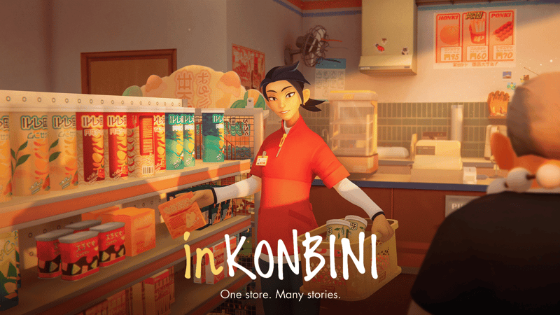 Official cover for inKONBINI: One Store. Many Stories on Unknown