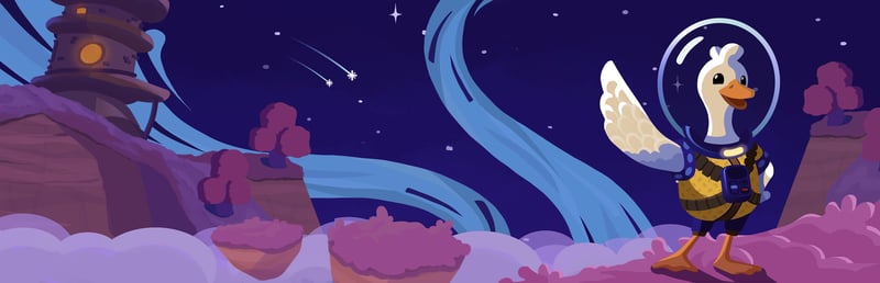 Official cover for Duck Side of the Moon on Steam