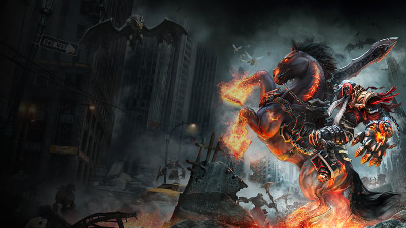 Official cover for Darksiders Warmastered Edition on PlayStation
