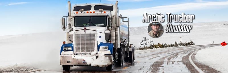 Official cover for Arctic Trucker Simulator on Steam