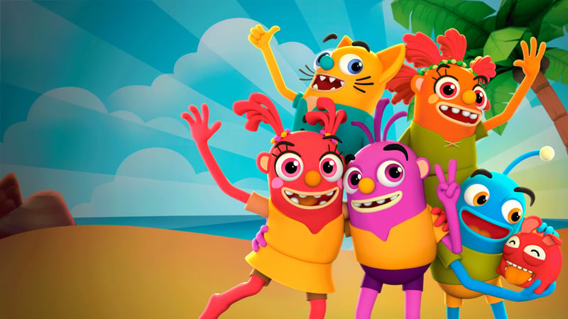 Official cover for Petoons Party on XBOX