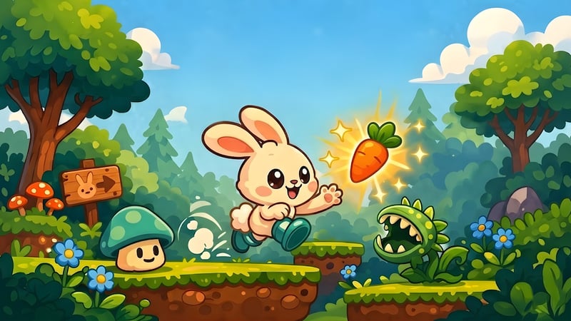 Official cover for Bunny Crunch (XBOX ONE) on XBOX