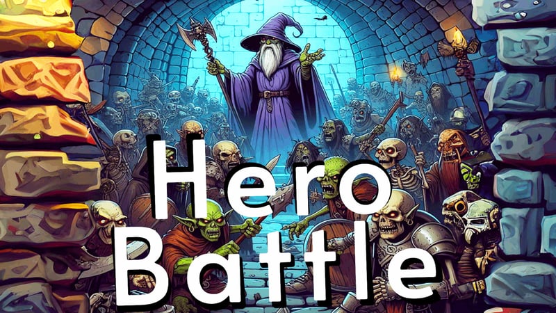 Official cover for Hero Battle - Fantasy Arena on Unknown