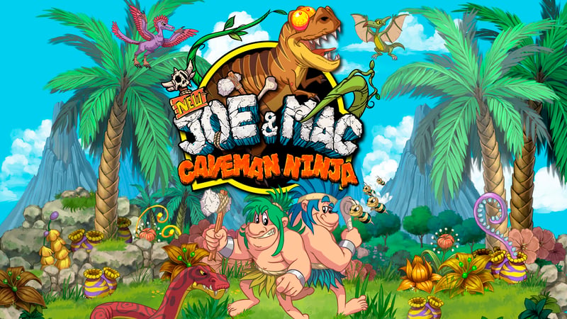 Official cover for NEW Joe & Mac - Caveman Ninja on Unknown