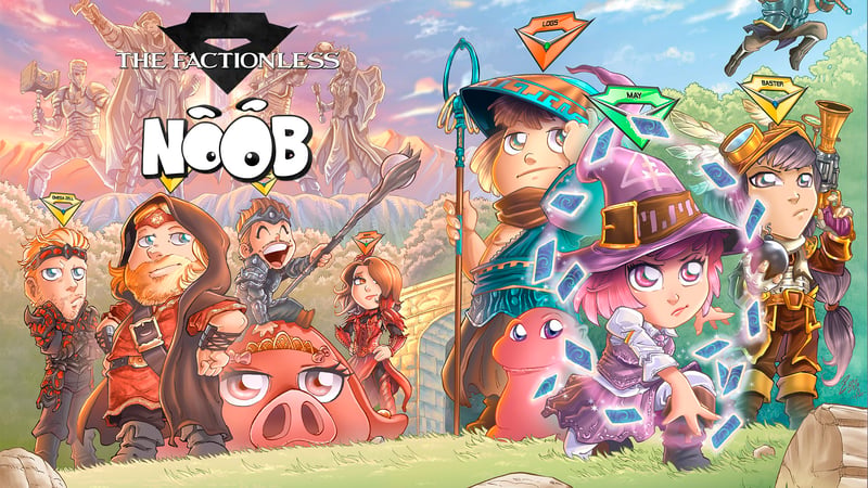 Official cover for Noob - The Factionless on XBOX