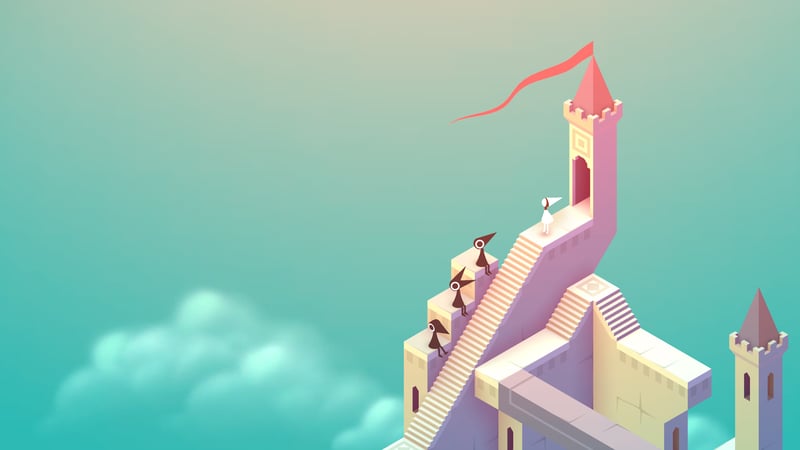 Official cover for Monument Valley on PlayStation