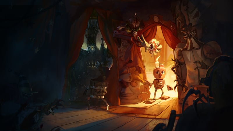 Official cover for Once Upon A Puppet on PlayStation