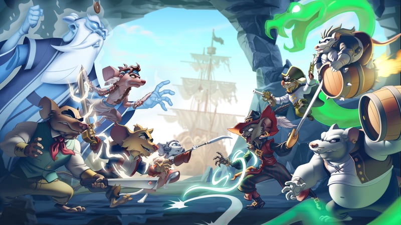 Official cover for Curse of the Sea Rats on XBOX