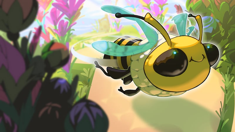 Official cover for Bee Flowers on PlayStation