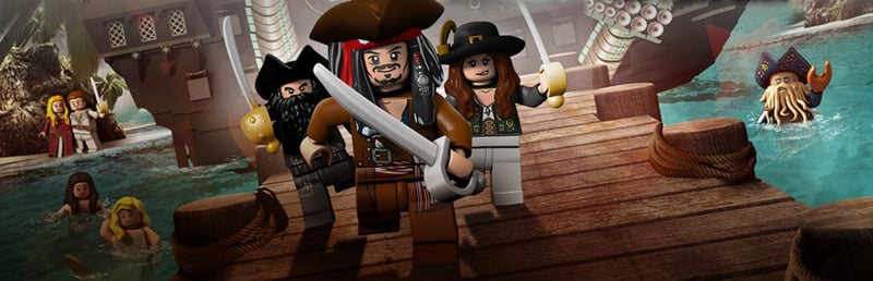 Official cover for LEGO® Pirates of the Caribbean The Video Game on Steam