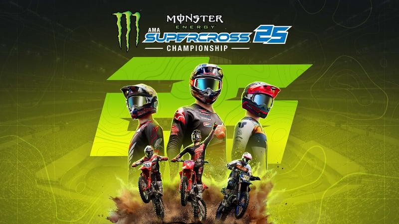 Official cover for Monster Energy Supercross 25 - The Official Video Game on Unknown