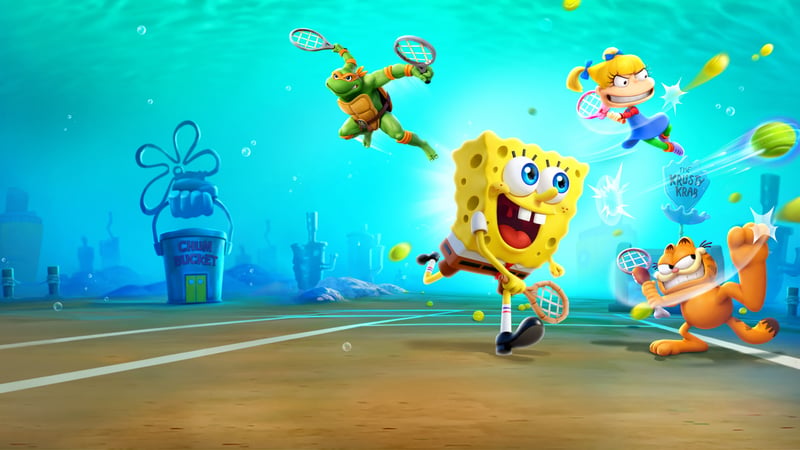 Official cover for Nickelodeon Extreme Tennis: Next! on PlayStation