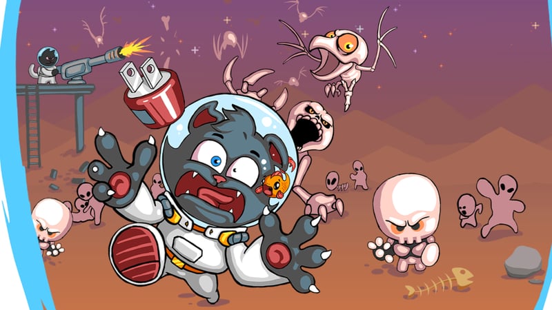 Official cover for Alien Cat Story on PlayStation
