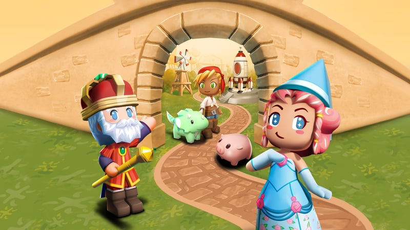 Official cover for MySims Kingdom on XBOX