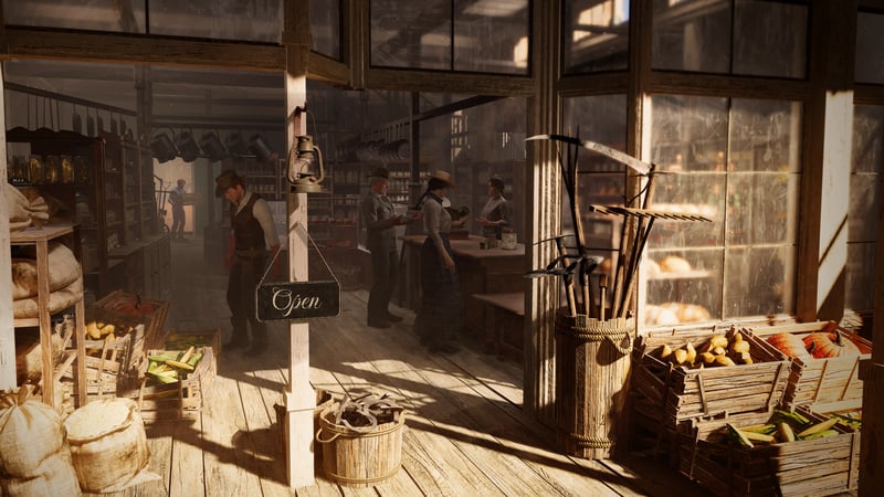 Official cover for Wild West Supermarket Simulator on XBOX