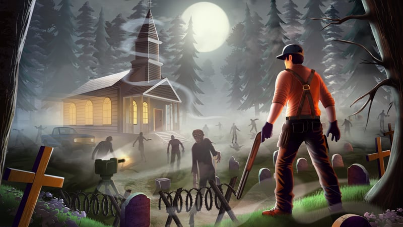 Official cover for Zombie Graveyard Simulator on PlayStation