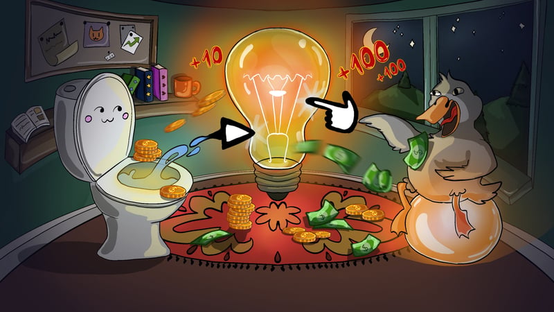 Official cover for Lamp Clicker on PlayStation