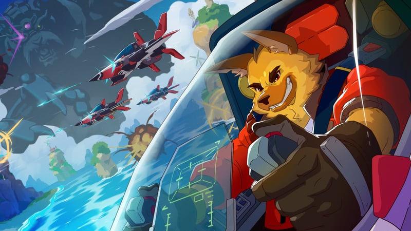 Official cover for Wild Blue Skies on PlayStation