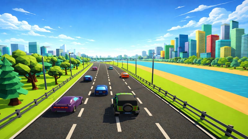 Official cover for Traffic Rush : Ultimate Drive on PlayStation