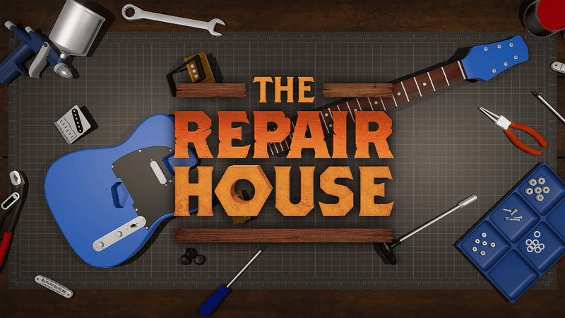 Official cover for The Repair House: Restoration Sim on Unknown