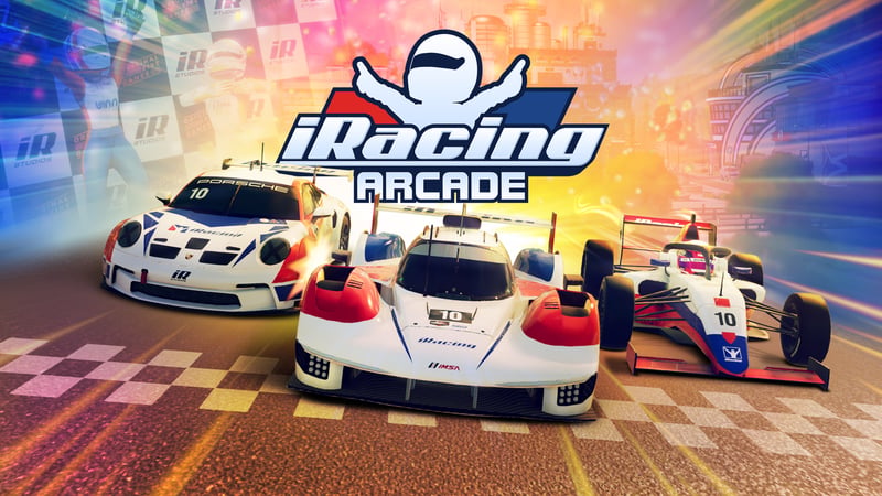 Official cover for iRacing Arcade on PlayStation