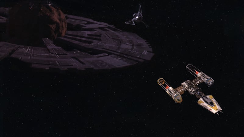 Official cover for STAR WARS Rebel Assault II - The Hidden Empire on PlayStation