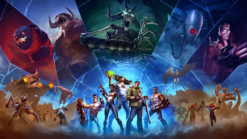 Official cover for Serious Sam: Shatterverse on XBOX