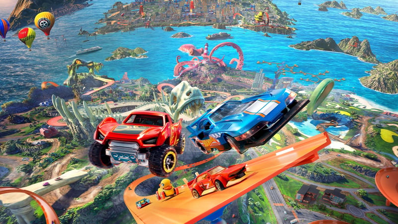 Official cover for HOT WHEELS™ Infinite Rush on PlayStation