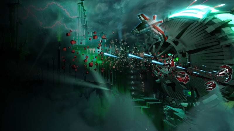 Official cover for RESOGUN™ on PlayStation