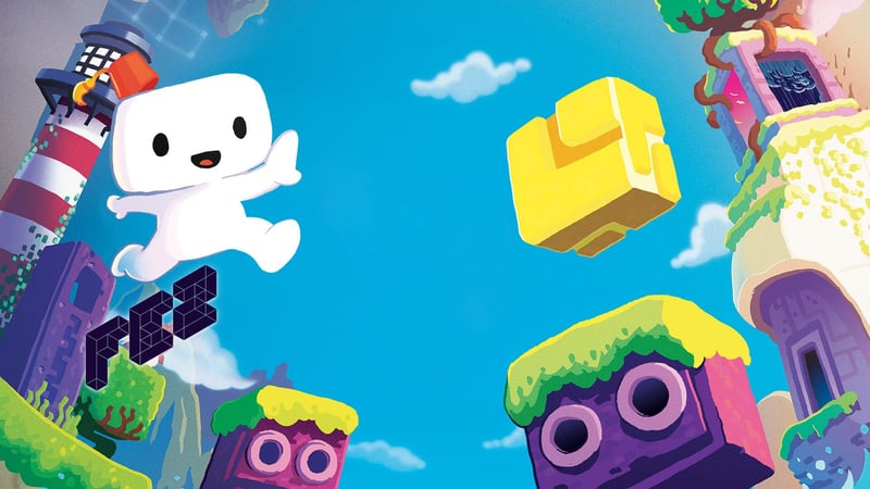 Official cover for FEZ on PlayStation